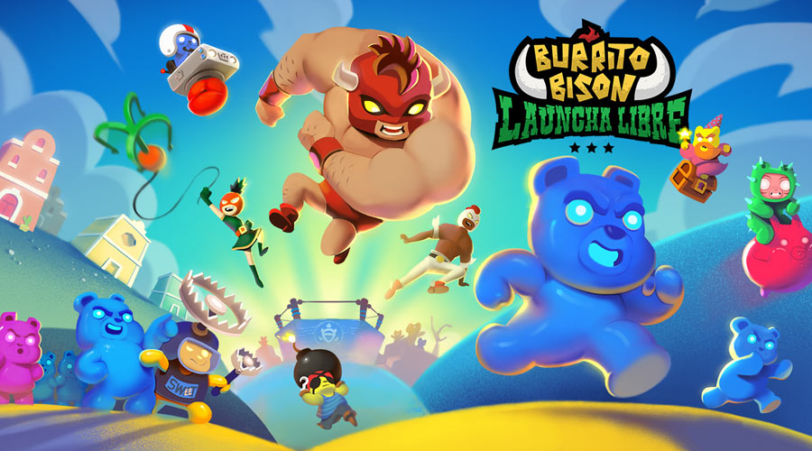 Burrito Bison: Launcha Libre